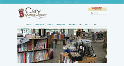 Desktop Screenshot of caryquilting.com